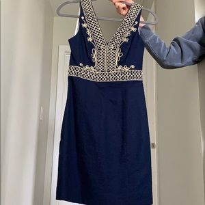 Lilly Pulitzer dress navy NWT 00
